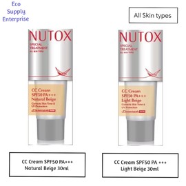 NUTOX Youth Restoring CC Cream SPF50 PA+++ Light Beige/Natural Beige 30ml (All Skin Types) - Stock Clearance