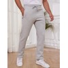 Gihuo Men's Winter Warm Fleece Pants Sherpa Fleece Lined Jogger