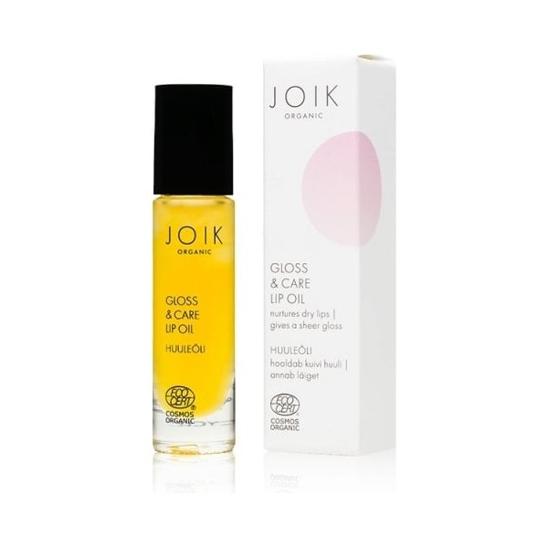 JOIK Organic Gloss & Care Lip Oil, 10 ml