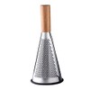 Stainless Steel Cheese Grater - Cone 3 Sided | Three