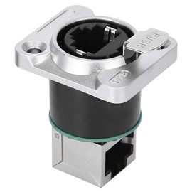 Conector en ángulo RJ45, 2 Piezas Conector en ángulo RJ45 Material Aislante Ignífugo Enchufe de Aviación YT-RJ45, Adaptador de Ethernet en ángulo RJ45