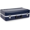 Crossrock Rectangular Blue ABS Molded Hard Shell Trumpet Case with