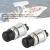 2Pcs Push Button Starter Switch, Weatherproof Engine Push Button Start