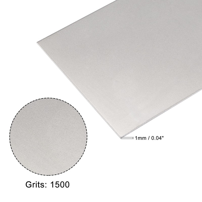 sourcing map Diamond Whetstone Sharpening Stone, 170mm x 75mm 1500