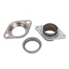 2.5in Donut Gasket with 2pcs Exhaust Manifold Flange for 2