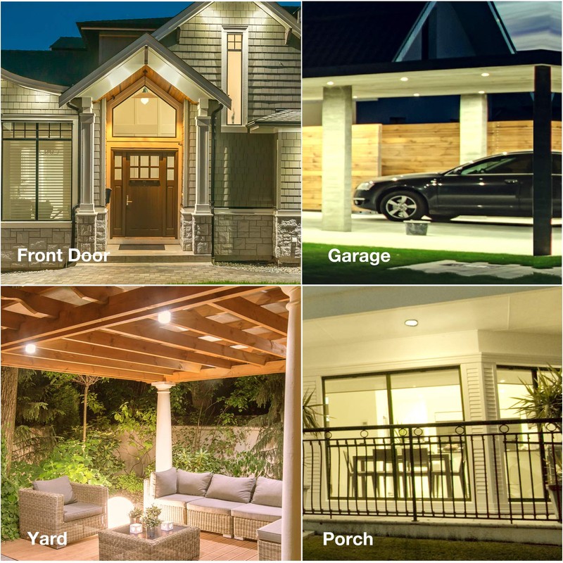 Sengled Motion Sensor Light Bulbs, A19 3000K 800LM Outdoor Indoor