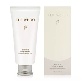 The Face Shop 더후 공진향 설 브라이트닝 청안 클렌징 폼 180ml Dherb Gongjinhyang Seol Brightening Eye Cleansing Foam 180ml