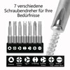 GIONAR 7 Pieces Special Shaped Screwdriver Bit Set 50mm U