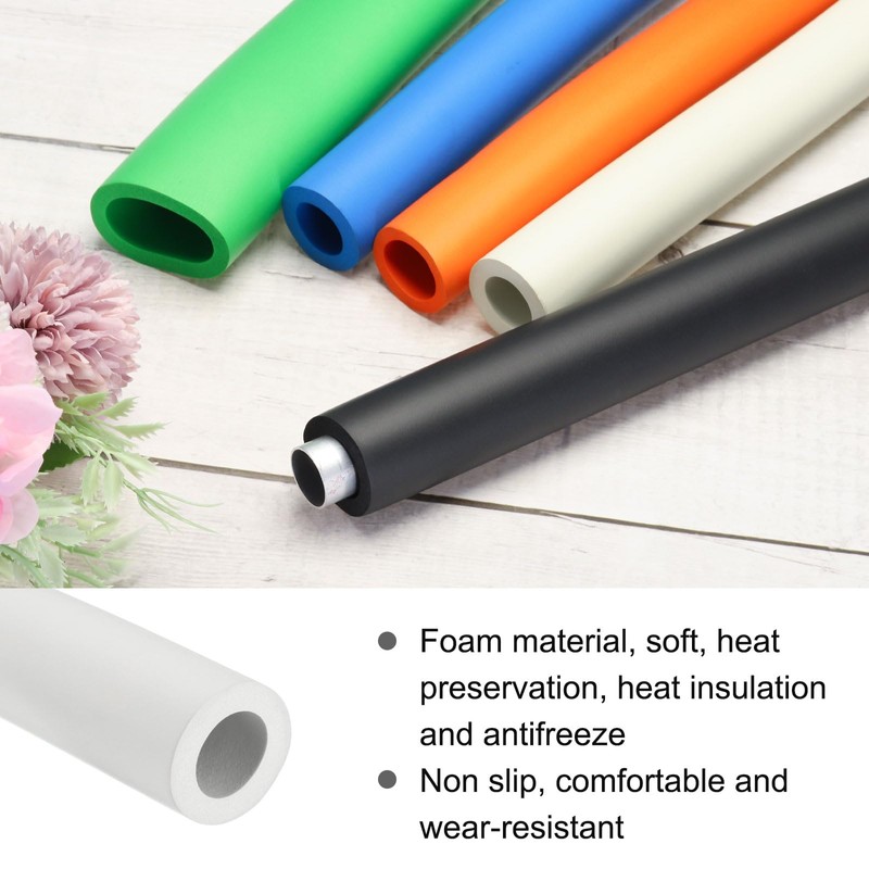 Rebower 18mm ID Pipe Insulation Tubing 6mm Thick Heat Preservation