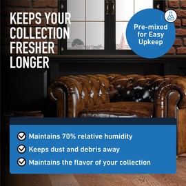 Humidor Solution, Propylene Glycol for cigar humidifiers, 32oz Humidor Accessories by Essential Values