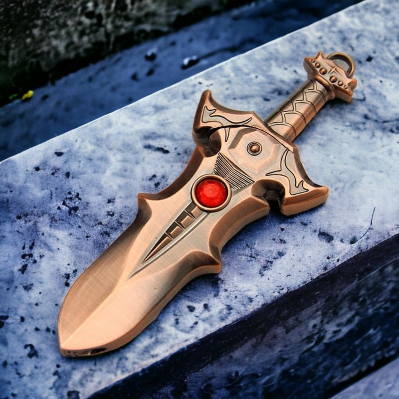 Novelty Refillable Butane Lighter, Cool Metal Lighter, Windproof Flame, Candle