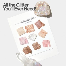 UNLEASHIA Glitterpedia - Sombra de ojos Paleta Maquillaje de ojos Maquillaje de punto Cosméticos (N1 All of Glitter), 0.2 ounces, 6.2 gramo