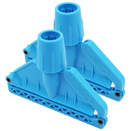 VOANZO 2 x Kentucky Mop Clips - Blue Mop Heads and Kentucky Mop Handles