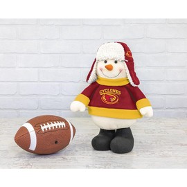 Hanna's Handiworks Iowa State Chilly Snowman Stander