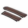 Ewatchparts Leather Rubber Watch Band Strap Compatible With 44-45-48mm Hublot