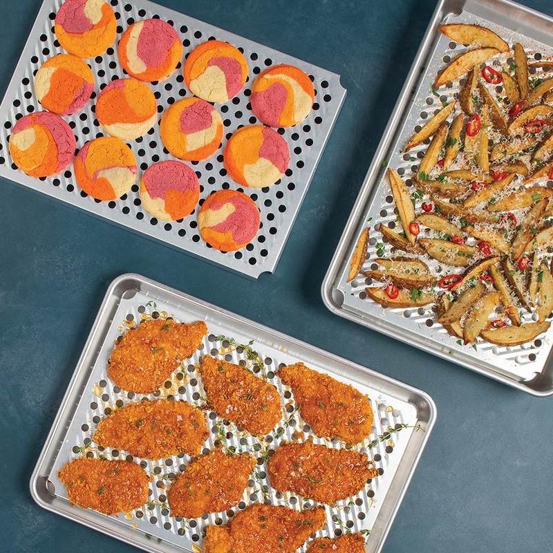 Nordic Ware Naturals Half Sheet with Multi-Purpose Oven and Cooling