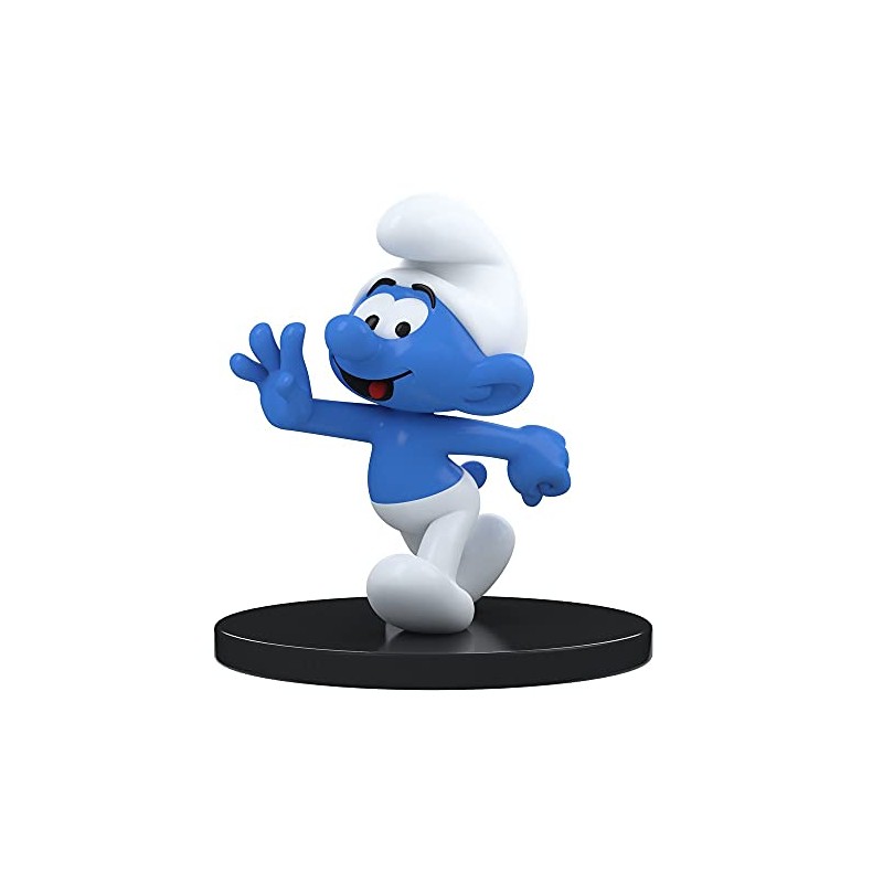 Blue Resin Puppy Collectible Smurf Classic Smurf Figure, 11 cm