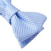 HISDERN Men's Adjustable Bow Ties with Pocket Square Set, Wedding