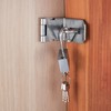 4 Inch 90 Degree Heavy Padlock Hasp, Right Angle Door