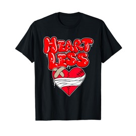 Heartless shirt, Heart broken shirt, No Love, Retro, Hip-Hop T-Shirt