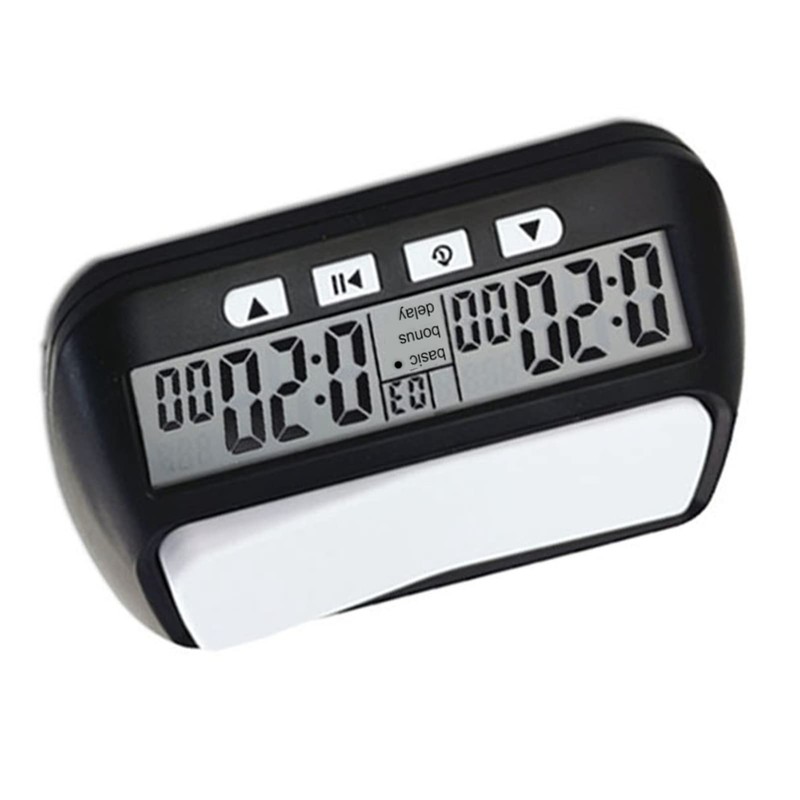Chess Timer, ABS Case Durable, Digital Chess Timer, Sound Alarm
