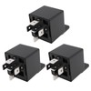 EMSea 3pcs 5-Pin Car SPDT Relays Coil 24VDC 40A ZT603-24VDC-C