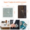 NOKLEAD Digital Thermometer Hygrometer-Innen Thermo Hygro Mini Raumthermometer Temperatursensor Feuchtigkeitsmesser