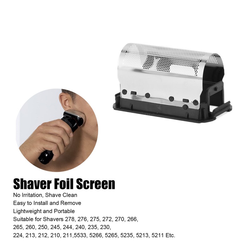 Shaver Foil Screen Metal No Irritation Portable Durable Shaver Replacement