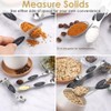 Magnetic Measuring Spoons Set of 8, TKNO Dual Sided Stainless