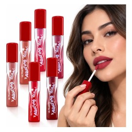 Kit 6 Labiales Mate Larga Duracion No Transfiere Ultramo