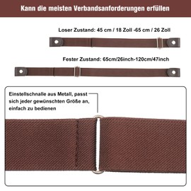 Fanshiontide Pack of 5 Belt Without Buckle, Invisible Stretch Elastic Belt, Buckle-Free, Durable, Adjustable, Stretchy Belt for Men or Women, black