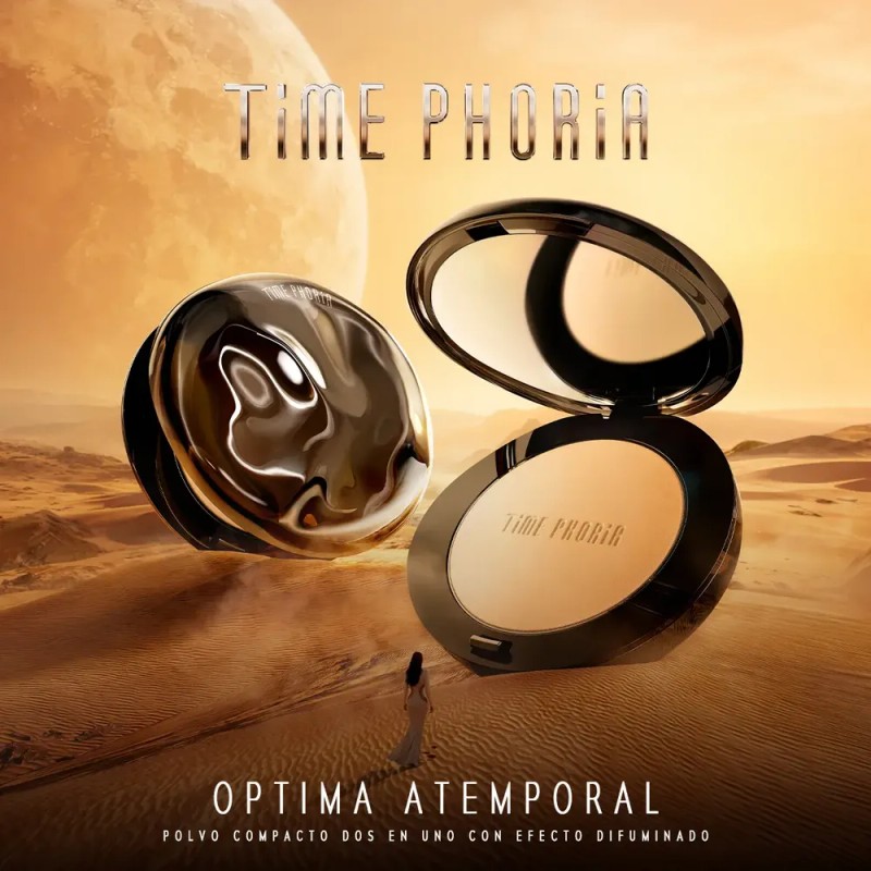 Timephoria Polvo Base Cover-blur Mate Larga Duración Tono Créme