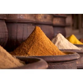 Tasty Pott Basic Spices I Basic I Spices I Spice Mixes I Spices I Powder I Spicy I Taste (Organic Hot Curry Madras 100 g)