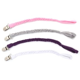 Baby Anti-Drop Chupete Clip Chupete Cadena Diy Baby Anti-Lost Chupete Clip Chupete Anti-Drop Clip Chupete Clip Chupete Clip para Casi Todo Tipo de Chupetes(1#)