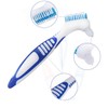 Ergonomic Double-Sided Denture Brush for Dentures (Green, 2)