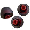 Zotech 3 Pcs Silicone Eartips Ear Buds Replacement Earphone Ear