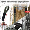 WBCBEC 5 Step Climbing Stick Aider - Lightweight Webbing Rope