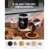 SHARDOR Electric Super Silent Blade Coffee Grinder, Timed Grind Control