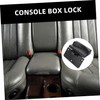 GRIRIW Car Armrest Button Replacement for Console Lock Storage Box