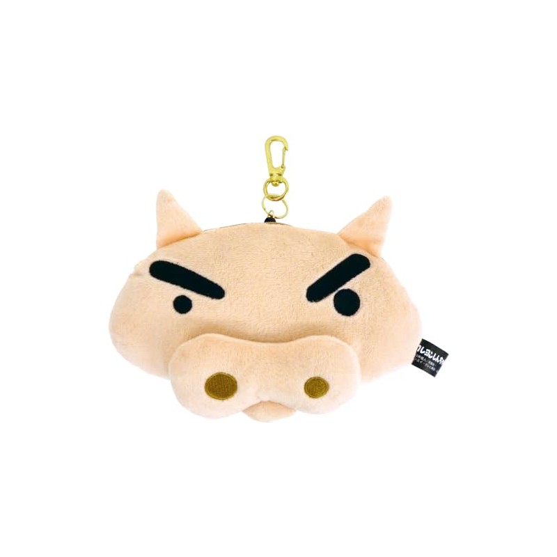 T's Factory Crayon Shin-chan Plush Pass Case Buriburi Zaemon++