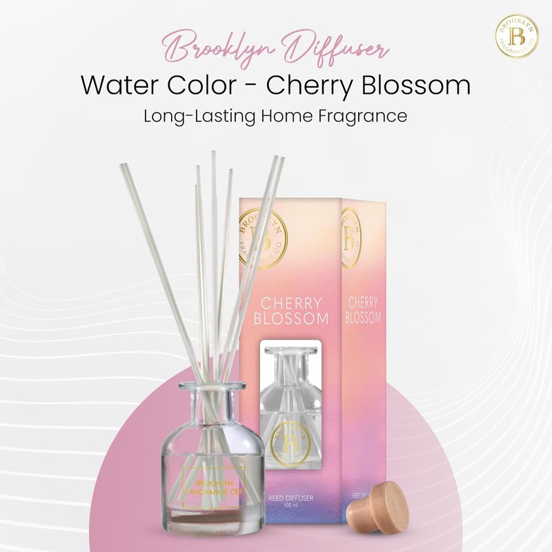 Brooklyn Fragrance Co. Water color- Long Lasting Scented Aroma Diffuser