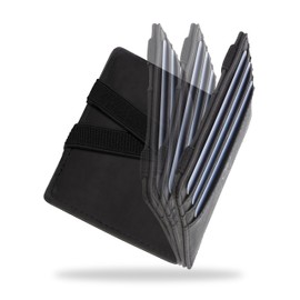 West - Magic Wallet with Coin Compartment + Gift Packaging - Mens Wallets RFID Blocking RFID Wallet for Men Compact & Small Shield Wallet - Minimalist Wallet, Magic Wallets for Men Cash Wallet