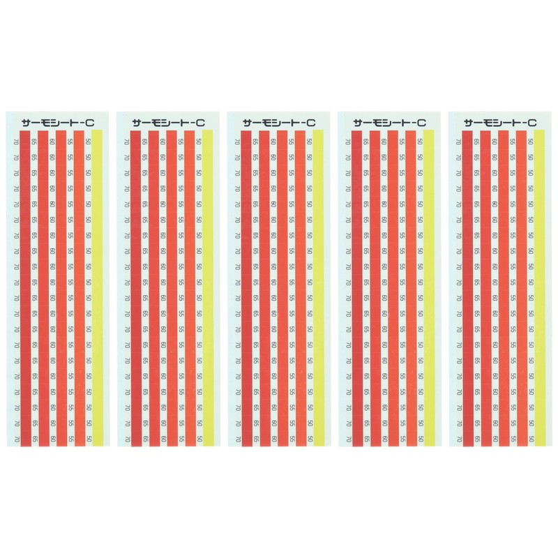 Nichiyu Giken Industrial Thermosheet (R) 50° Reversible, 100 Sheets C