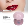 2pcs Matte Lip Gloss Hydrating Water Gloss Mushroom Shape Long