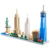KLMEi City Architecture New York Skyline Micro Building Blocks Set