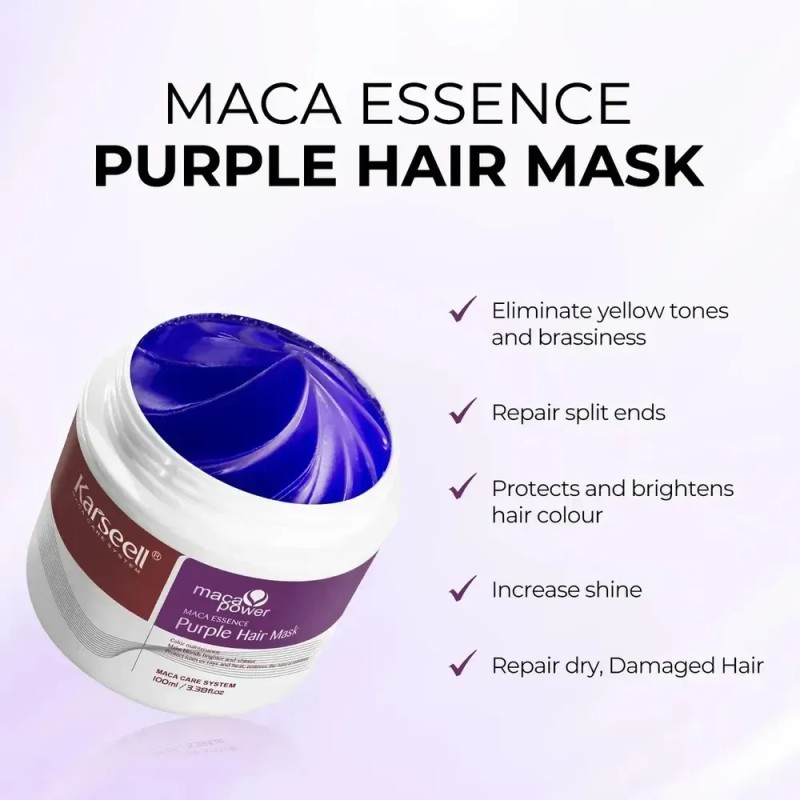 Karseell Mascarilla Morada Reparadora 100ml