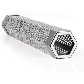 Unbranded Smoker 12" Stainless Steel Tube BBQ Smoker Tube Potable Hot or Cold Smoking US