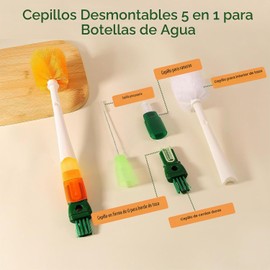Cepillos de limpieza multiusos 14 pzas Brush001 – cocina, baño y biberones