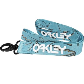 Oakley Unisex Adult Modern Key Chain, Three Lines Palms Lt Blue