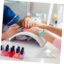 WOONEKY 2sets Nail Practice Tips Display Cards Manicure Supplies Nail Art Showing Cards Fan Shape